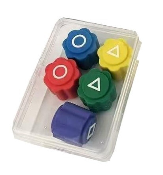 Gonggi Game koreanisches Traditionsspiel PVC Box ca. 3x3x2cm